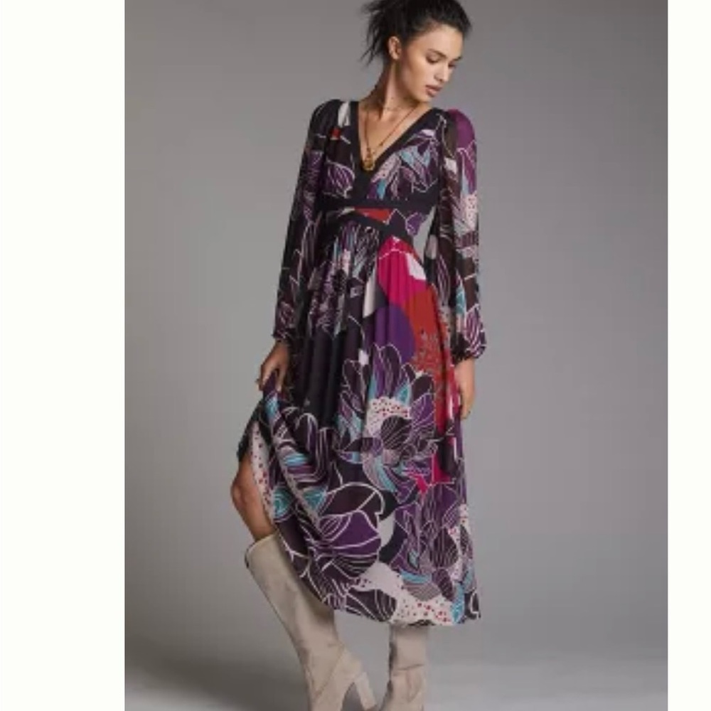 Anthropologie Let Me Be dress Small NWT